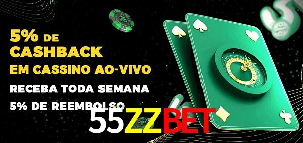 Promoções do cassino ao Vivo 55ZZbet